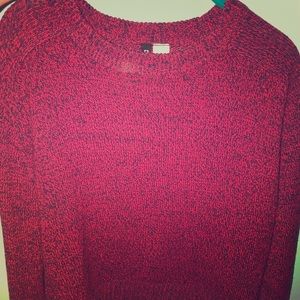 Burgundy sweater